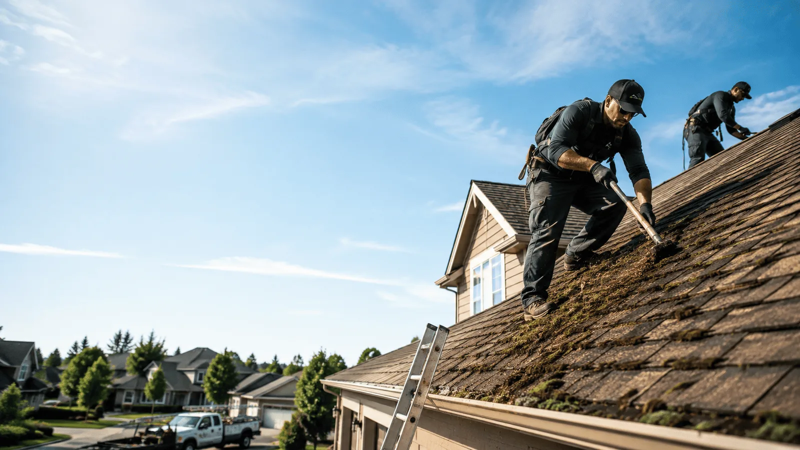 Roof Moss Removal in Maxwell, NE near me